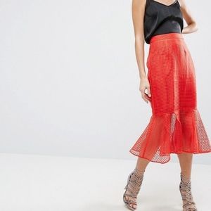 NWT ASOS Midi Skirt